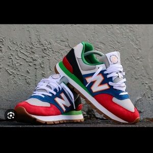 New Balance 574 ‘Rugged’ Multicolor Sneakers